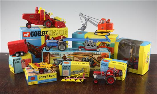 A Corgi Major 111780 combine harvester,